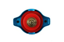 Korek wlewu chłodnicy z termometrem D1Spec 15mm 0.9 Bar Niebieski