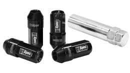 Kute Nakrętki D1Spec 2w1 Stal M12x1,5 54mm Czarne Heptagon