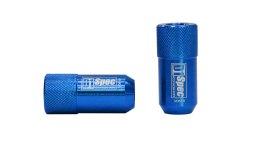 Kute Nakrętki D1Spec Alu M12x1,25 42mm Niebieskie HEX