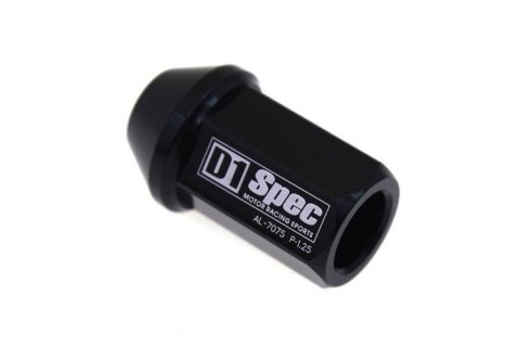 Kute Nakrętki D1Spec Alu M12x1,5 37mm Czarne