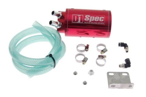 Oil catch tank D1Spec 15mm Red