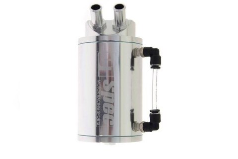 Oil catch tank D1Spec 9mm Silver