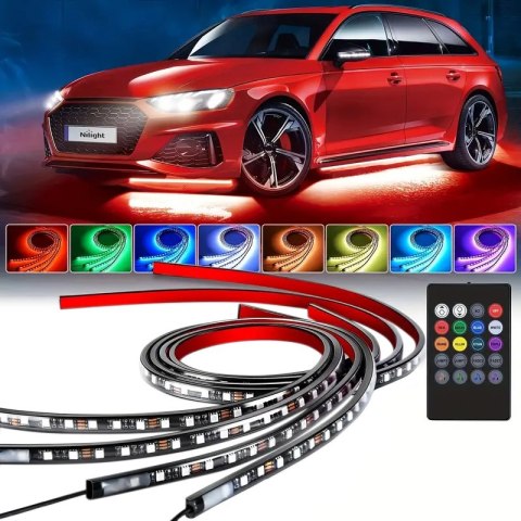 Neony LED Undercar Kit 2x90cm 2x120cm