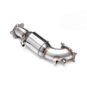 Downpipe HONDA Civic Type R Fk2 Mk8 2.0T + KAT Euro 3