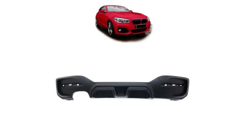Dyfuzor BMW 1 F20 F21 Facelift Tył Matt Black