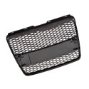 Grill Audi A6 C6 Gloss Black