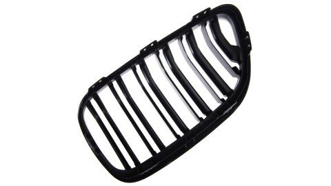 Grill BMW 2 F22 F23 podwójne żeberka Matt Black