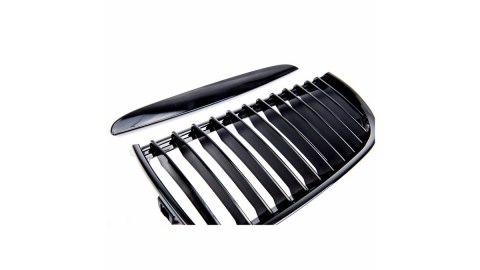 Grill BMW 3 E90 E91 pojedyncze żeberka Gloss Black