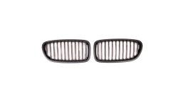Grill BMW 5 F10 F11 pojedyncze żeberka Matt Black