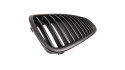 Grill BMW 5 F10 F11 pojedyncze żeberka Matt Black