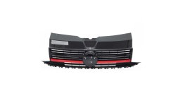 Grill Volkswagen Transporter T6 Black & Red