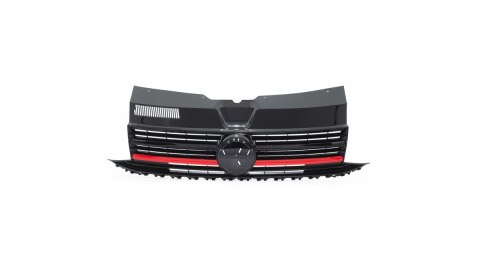Grill Volkswagen Transporter T6 Black & Red