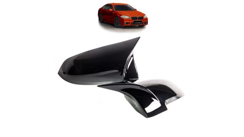 Nakładki lusterek BMW 5 F10 F07 F11 F13 F12 F06 7 F01 F02 F03 F07 Facelift Gloss Black