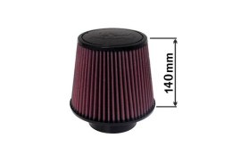 Filtr uniwersalny (stożkowy, airbox) RU-4960XD w kształcie kuli średnica flanszy 70mm