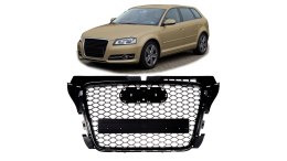Grill AUDI A3 8P Facelift Gloss Black