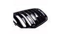 Grill BMW X5 E53 pojedyncze żeberka Gloss Black