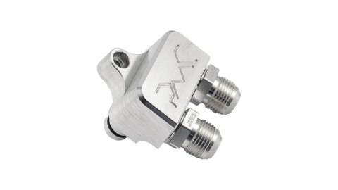 Adapter chłodnicy oleju do skrzyni biegów ZF 8HP BMW N57 B58 + Nyple M18x1.5 - AN10