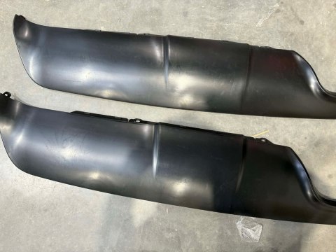 Dyfuzor BMW 5 E60 E61 Tył Matt Black
