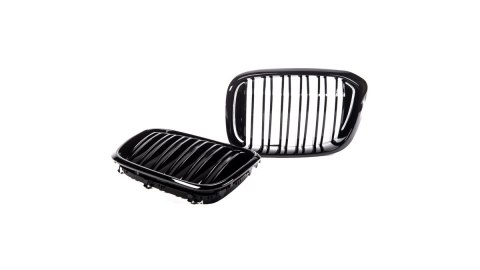 Grill BMW X3 G01 F97 X4 G02 F98 podwójne żeberka Gloss Black