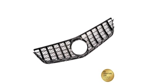 Grill Mercedes-Benz E C207 A207 GT Chrome & Black USZKODZONY