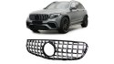 Grill Mercedes-Benz GLC X253 GLC C253 GT Chrome & Black Camera