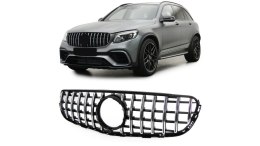 Grill Mercedes-Benz GLC X253 GLC C253 GT Chrome & Black Camera