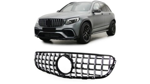 Grill Mercedes-Benz GLC X253 GLC C253 GT Chrome & Black Camera