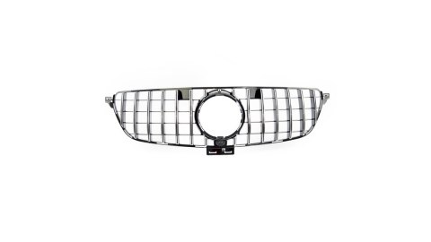 Grill Mercedes-Benz GLE W166 C292 Facelift GT Chrome & Black USZKODZONY