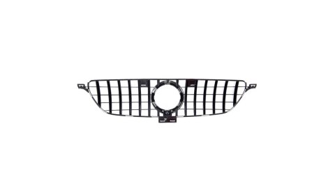 Grill Mercedes-Benz GLE W166 C292 Facelift GT Chrome & Black USZKODZONY
