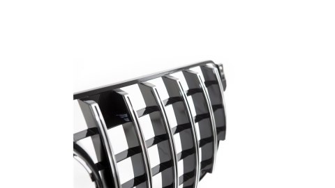 Grill Mercedes-Benz GLE W166 C292 Facelift GT Chrome & Black USZKODZONY