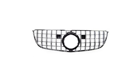 Grill Mercedes-Benz GLS X166 Facelift GT Chrome & Black Camera USZKODZONY