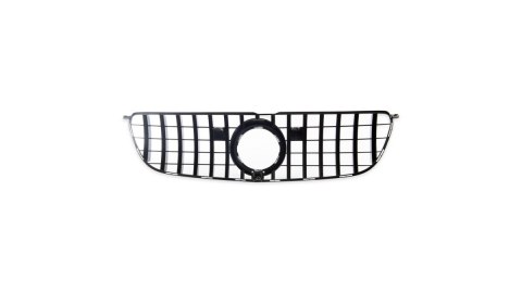 Grill Mercedes-Benz GLS X166 Facelift GT Gloss Black Camera DAMAGED