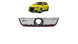 Grill Volkswagen POLO IV Facelift Red Strip USZKODZONY