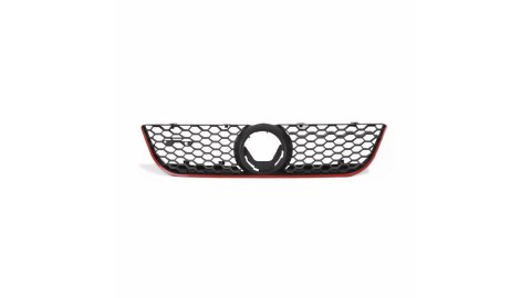 Grill Volkswagen POLO IV Facelift Red Strip USZKODZONY