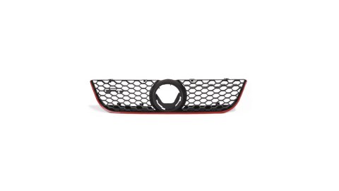 Grill Volkswagen POLO IV Facelift Red Strip USZKODZONY