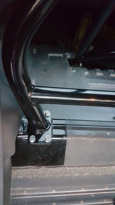 Rollbar skręcana pół klatka Chevrolet Corvette C5 Black