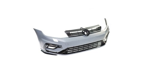 Zderzak Volkswagen Golf 7 Facelift Przód SRA Grill USZKODZONY