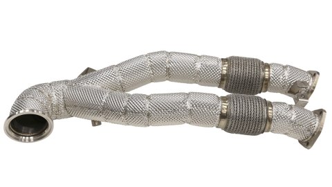 Downpipe Audi RSQ3 F3 TTRS 8J RS3 8P 2.5 TFSI Heat Shield