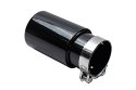 Końcówka tłumika 101mm wejście 76mm Gloss Black