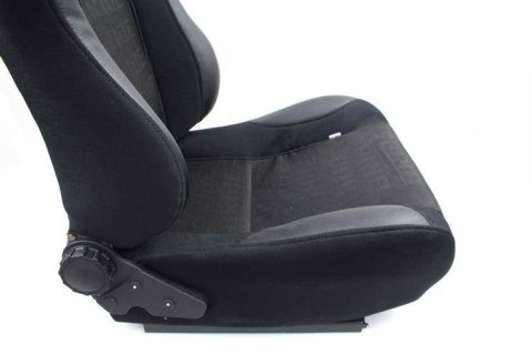 Fotel sportowy RAPID Bride Materiał Czarny