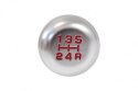 Gałka zmiany biegów aluminiowa 5B Uniwersalna Silver
