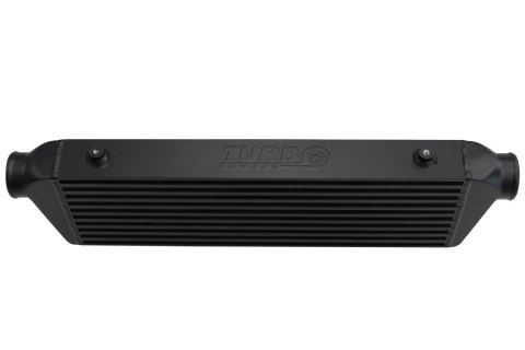 Intercooler TurboWorks 550x180x65 wejście 2,5" Bar and Plate Czarny