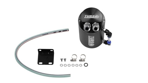 Oil Catch Tank TurboWorks 0.7L 20mm Black