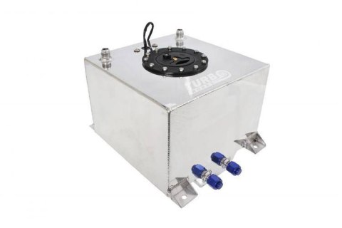 Zbiornik paliwa 50L TurboWorks z czujnikiem Srebrny