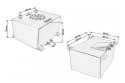 Zbiornik paliwa 60L TurboWorks z czujnikiem Czarny