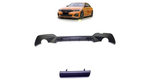 Dyfuzor BMW 3 G20 G21 Tył Matt Black