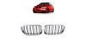 Grill BMW 3 E90 E91 Facelift podwójne żeberka Chrome & Black