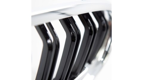 Grill BMW 3 E90 E91 Facelift podwójne żeberka Chrome & Black
