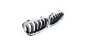 Grill BMW 3 E90 E91 Facelift podwójne żeberka Chrome & Black