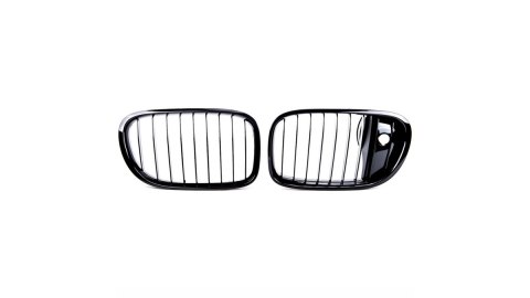 Grill BMW 7 F01 F02 F03 F04 pojedyncze żeberka Gloss Black